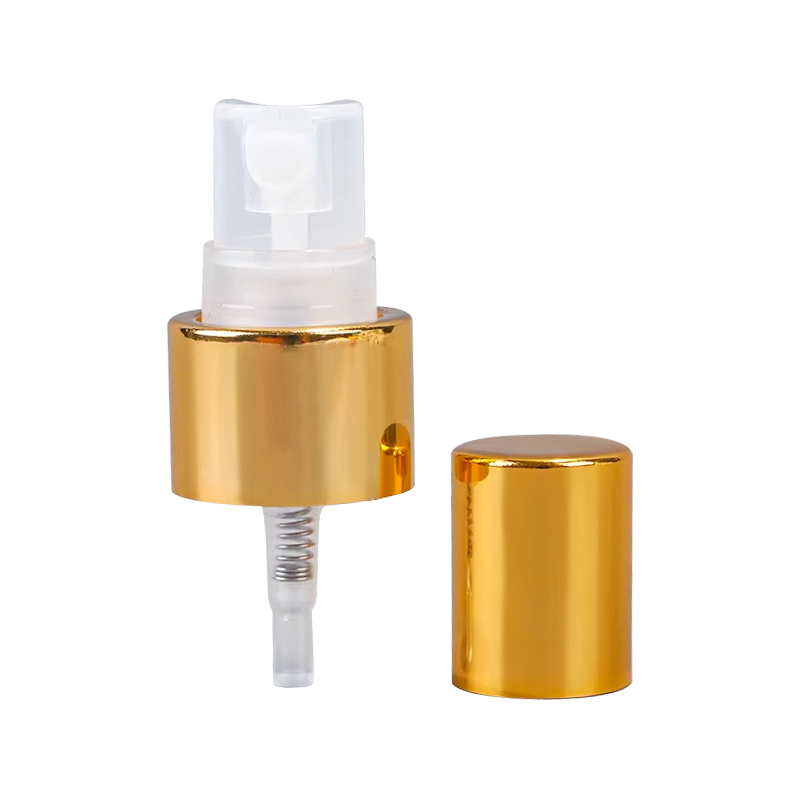 Parlak altın mühürlü ince sis spreyer